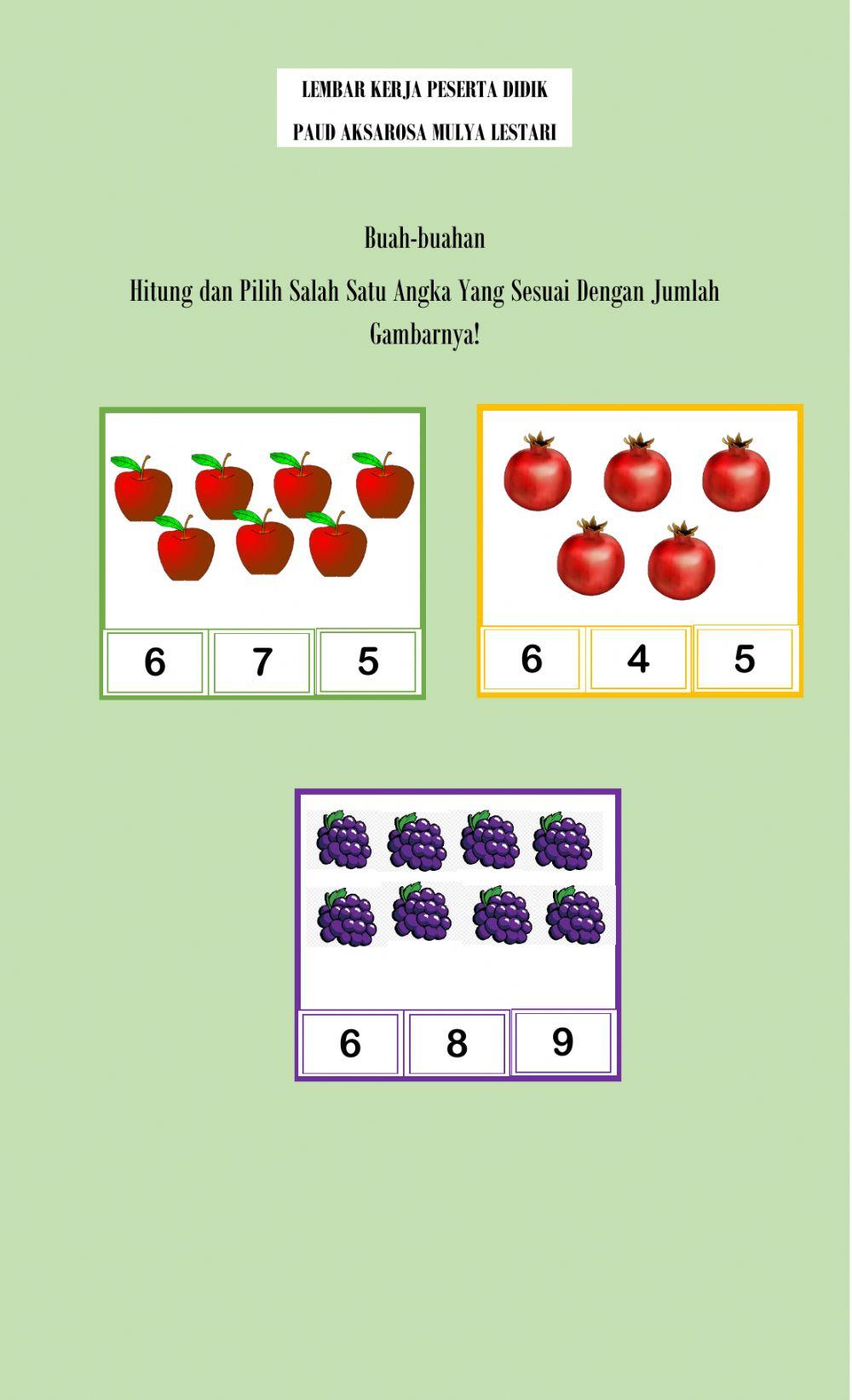 LKPD Tema Tanaman Buah
