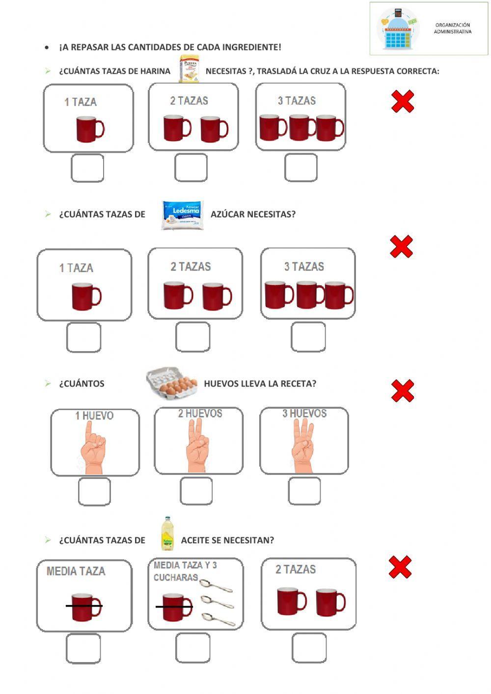 A trabajar con la receta de los polvorones de vainilla