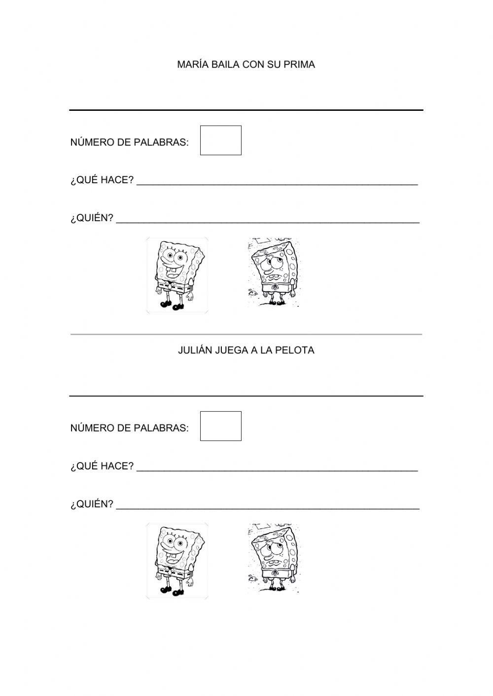 ¿qué? ¿quién?