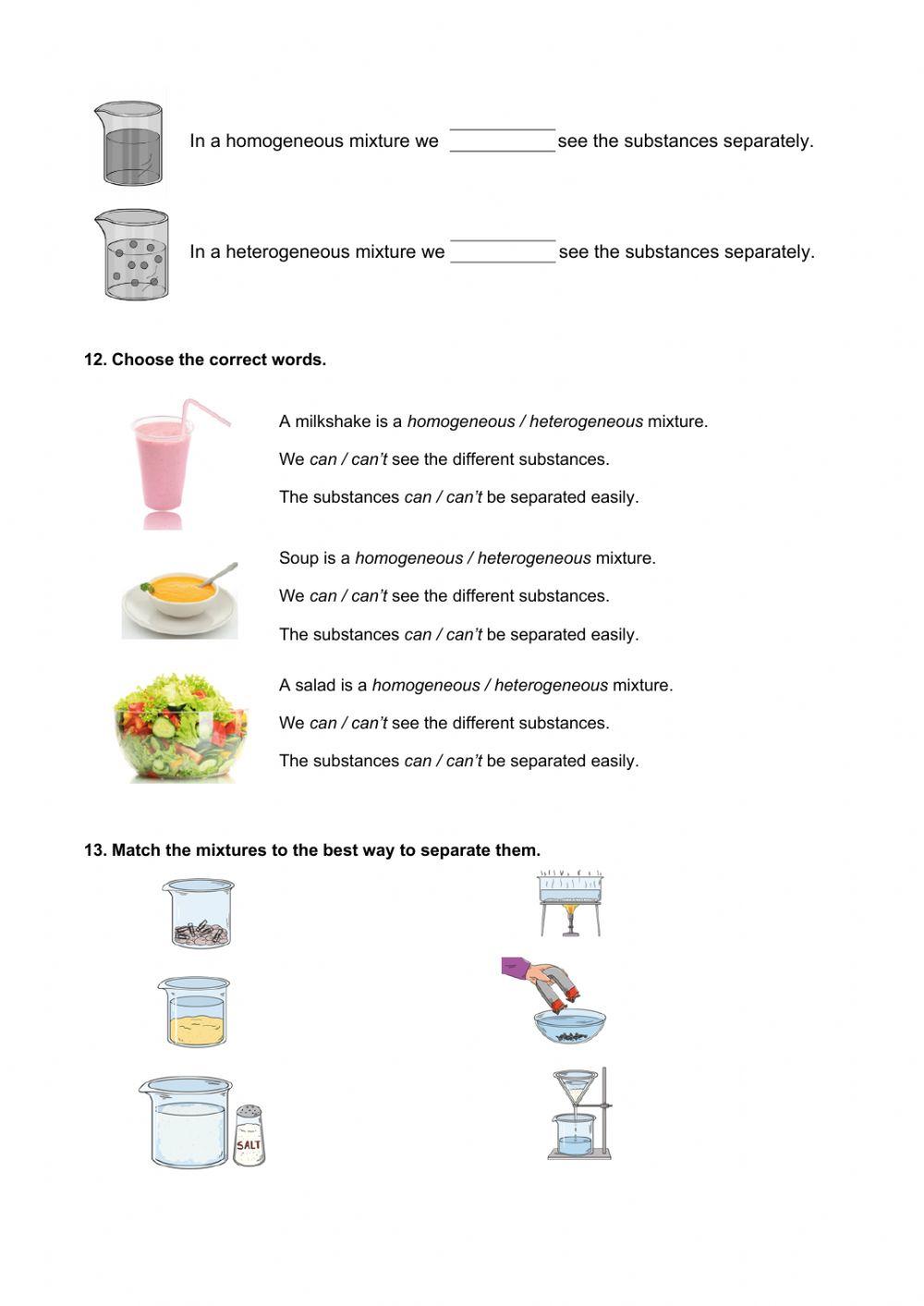 Matter and materials