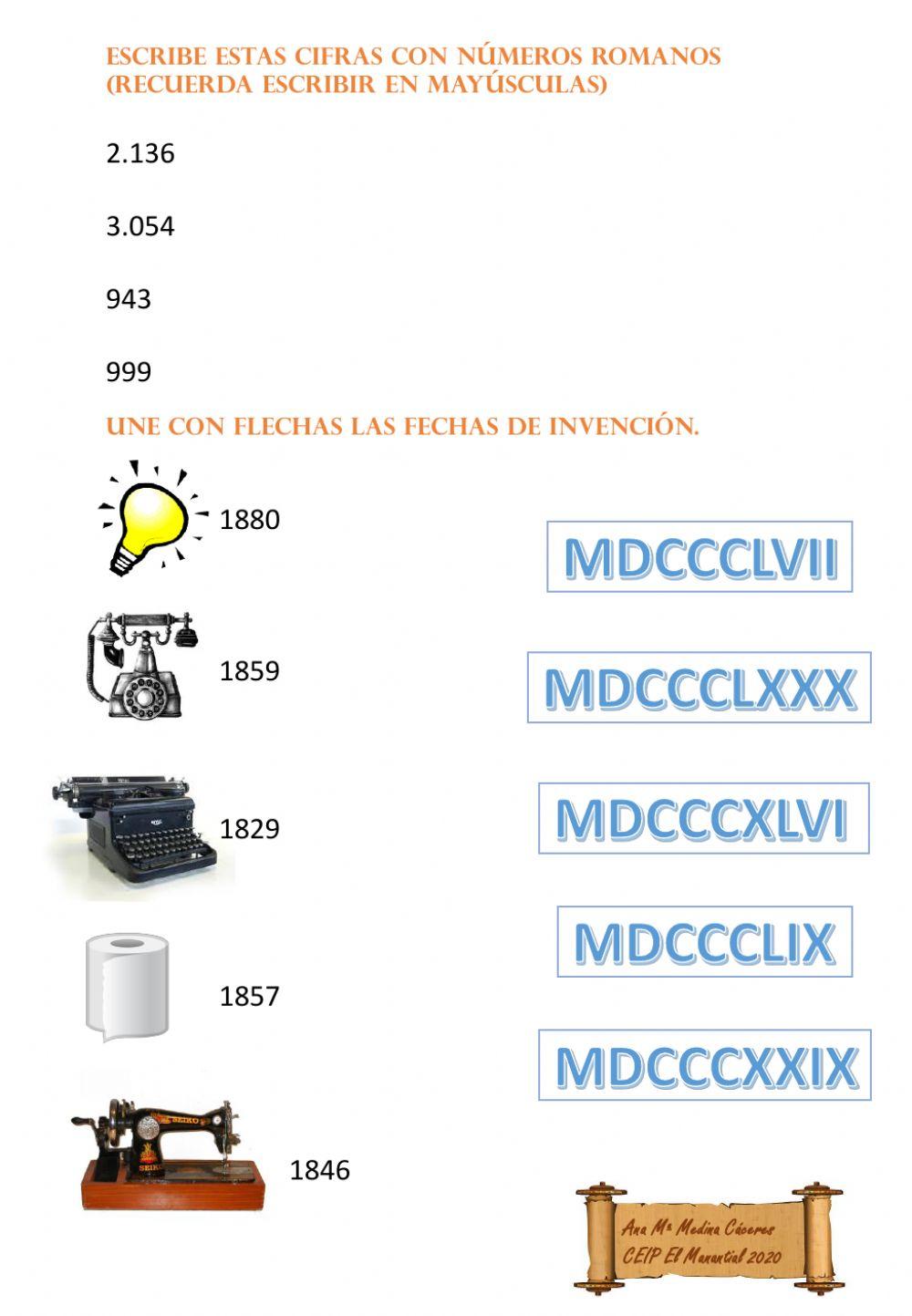 Números Romanos I Números Romanos I