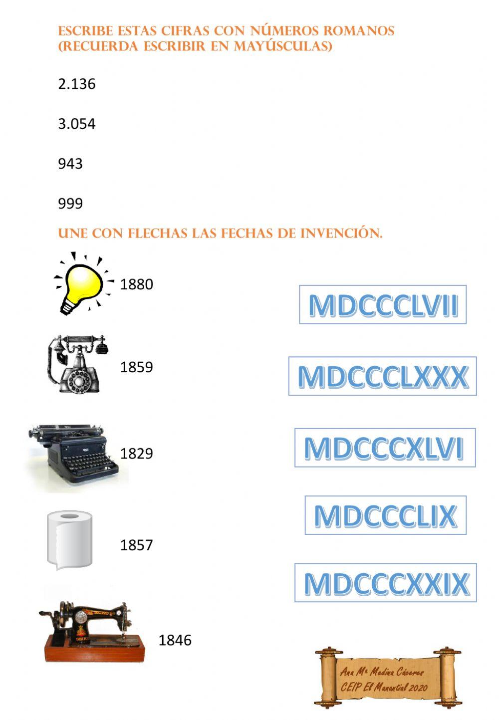 Números Romanos I