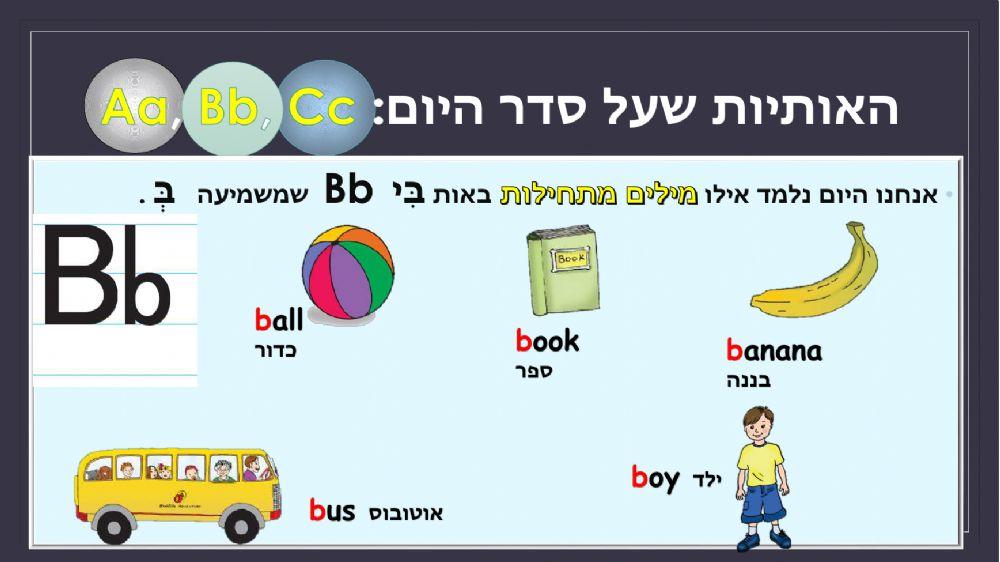 סדרת אות פותחת abc