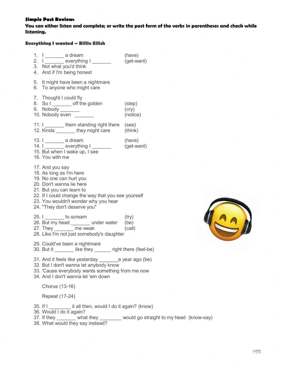 Everything I wanted - Billie Eilish