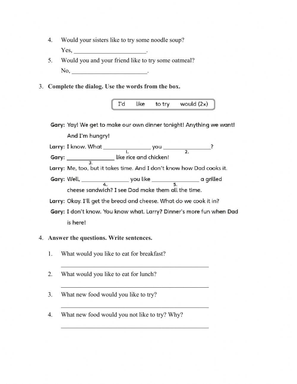 Food Around The World UNIT 3 Big Eglish 4 Pearson