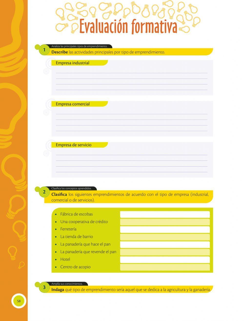 Ficha - Emprendimiento