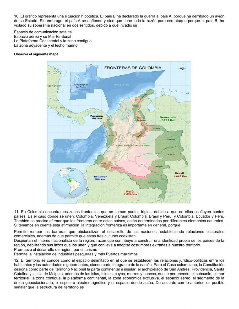 Soberanía de colombia