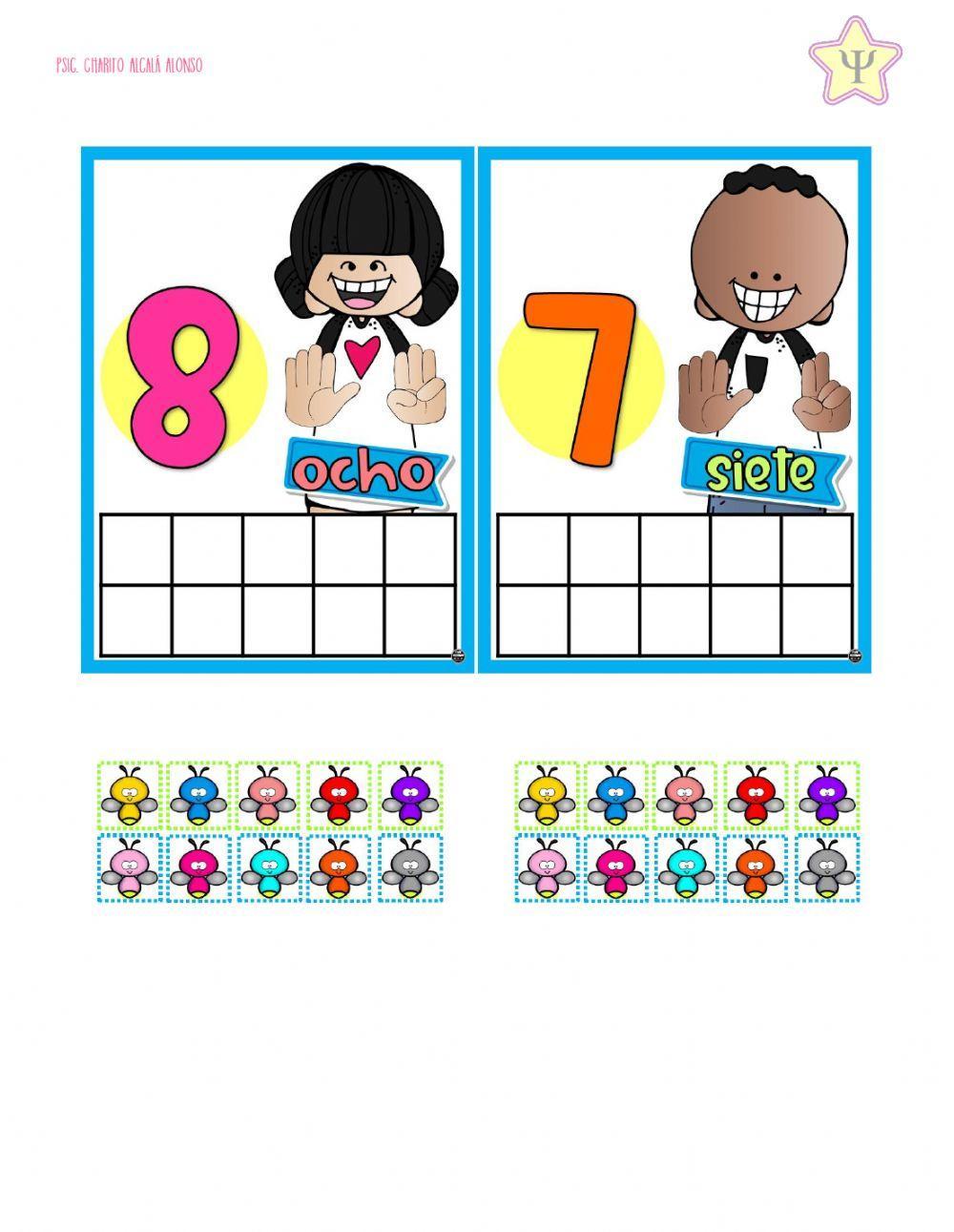 Contando del 1 al 20