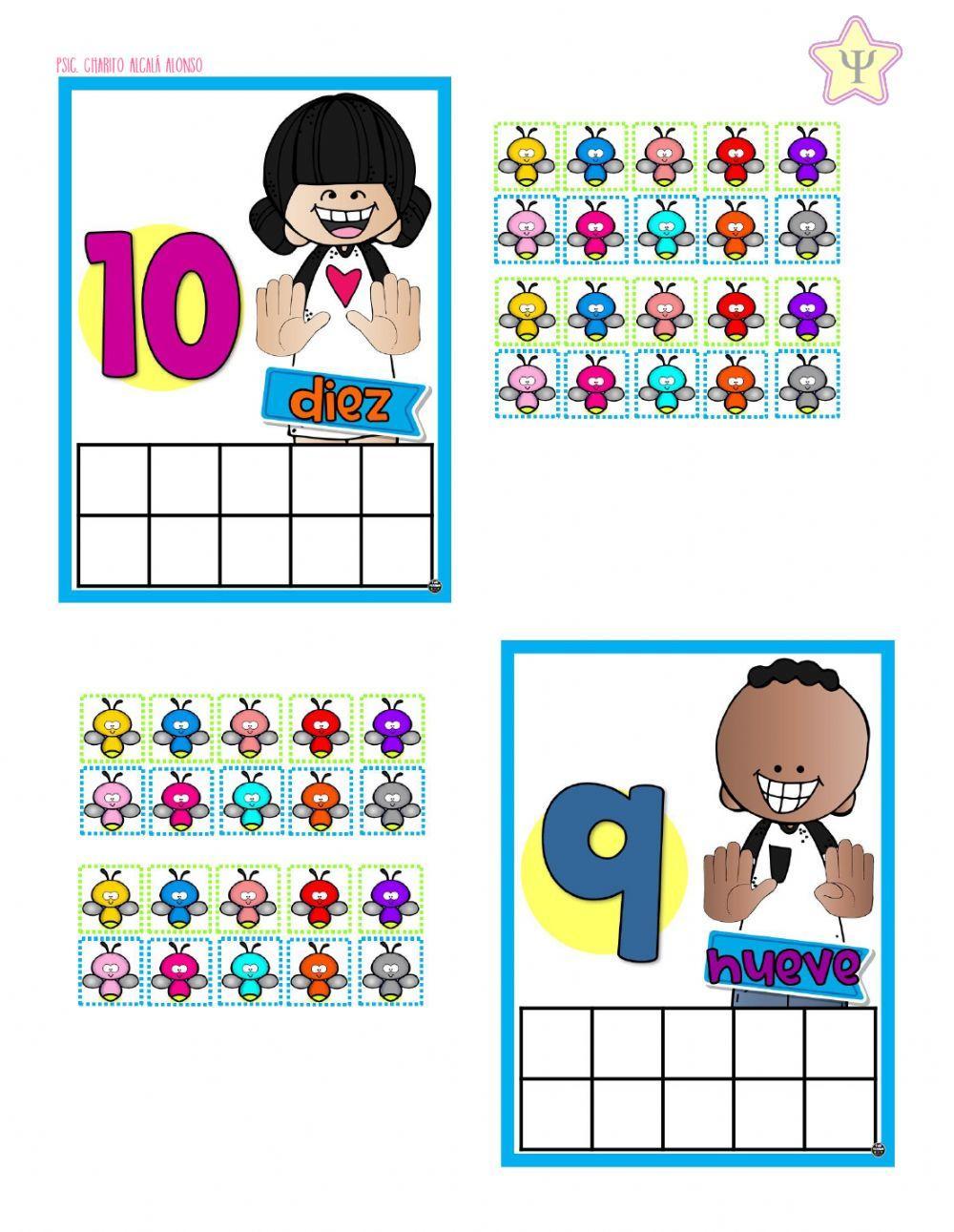 Contando del 1 al 20