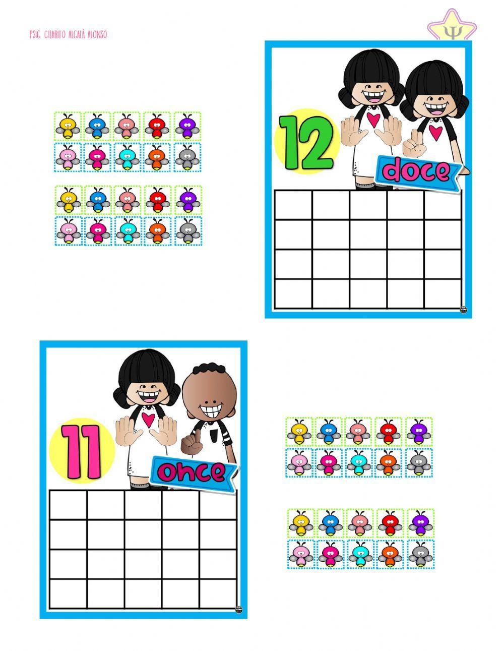 Contando del 1 al 20