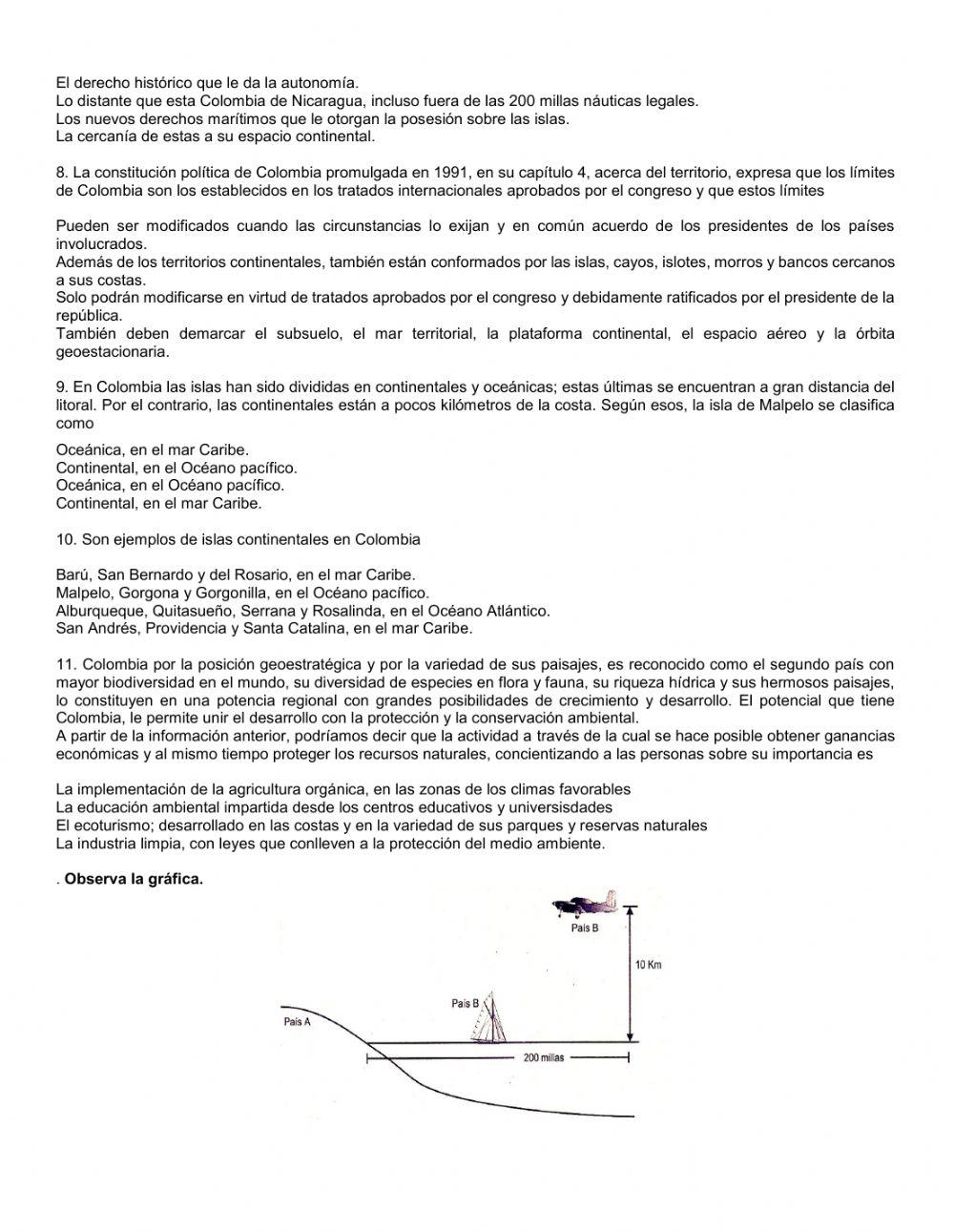 Soberania de colombia