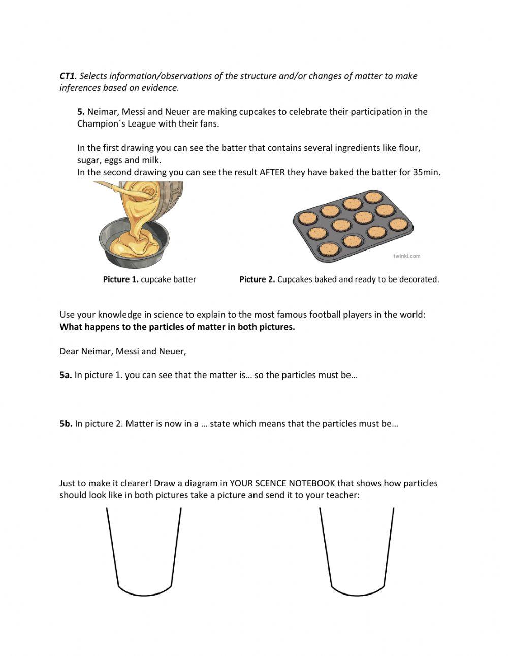 Science Matter properties Worksheet