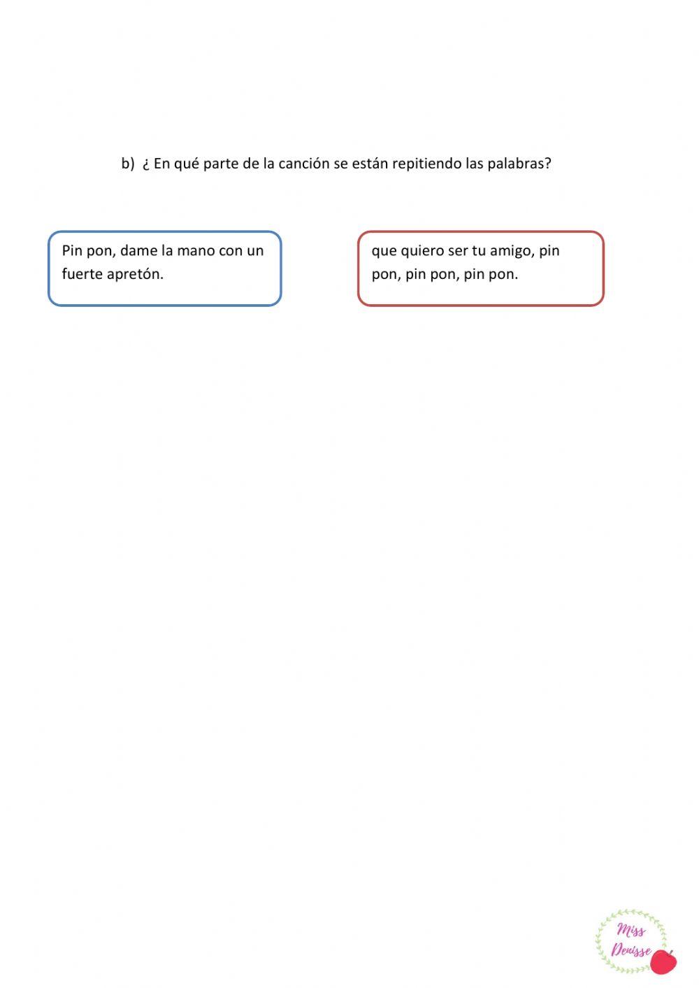 Canciones infantiles