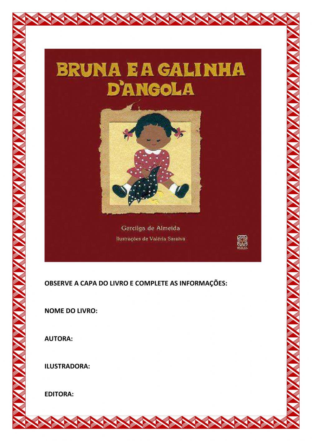 Bruna e a Galinha d-Angola segundo ano