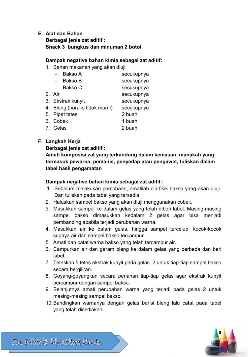 Lkpd Zat Aditif