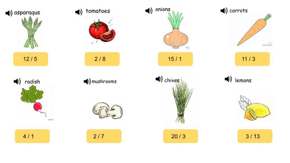A lot of food in Grandma-s farm!