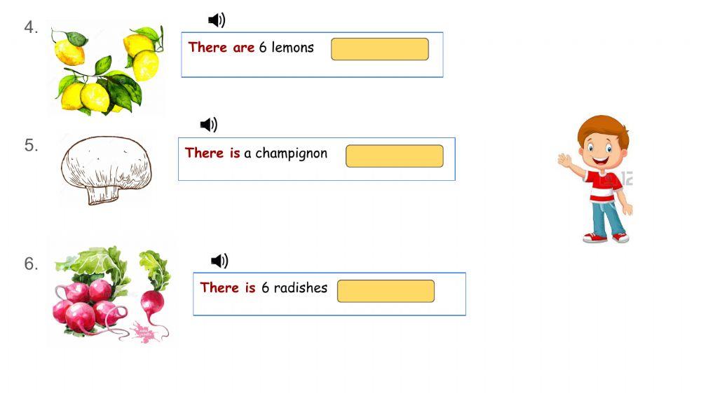 A lot of food in Grandma-s farm!