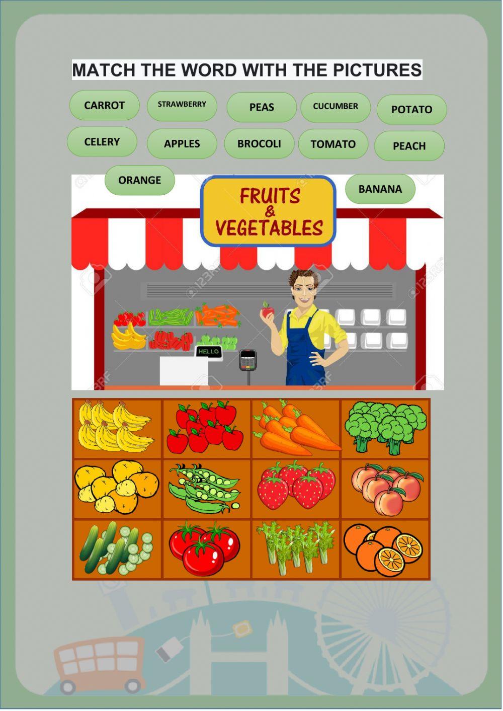 Healthy food and fast foods