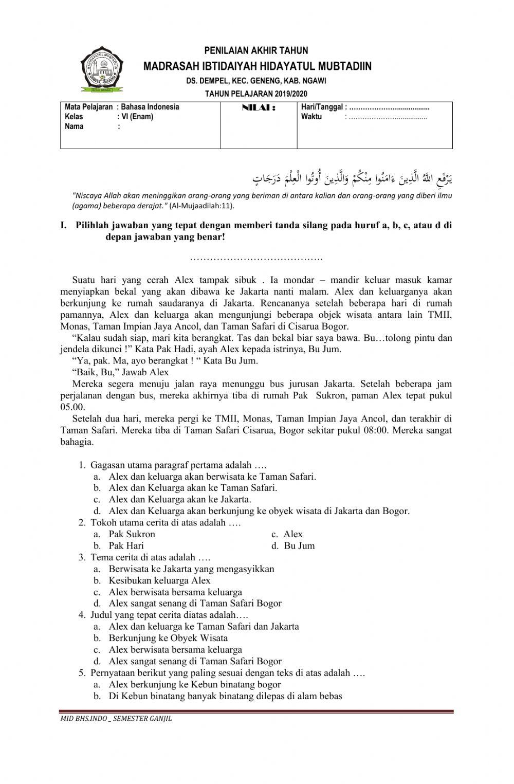 Pat bahasa indonesia