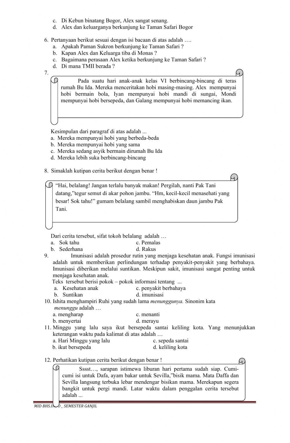 Pat bahasa indonesia