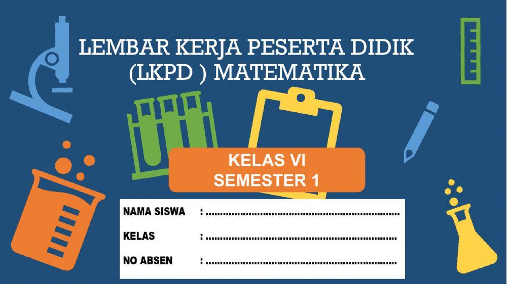 Lkpd bilangan bulat kelas vi