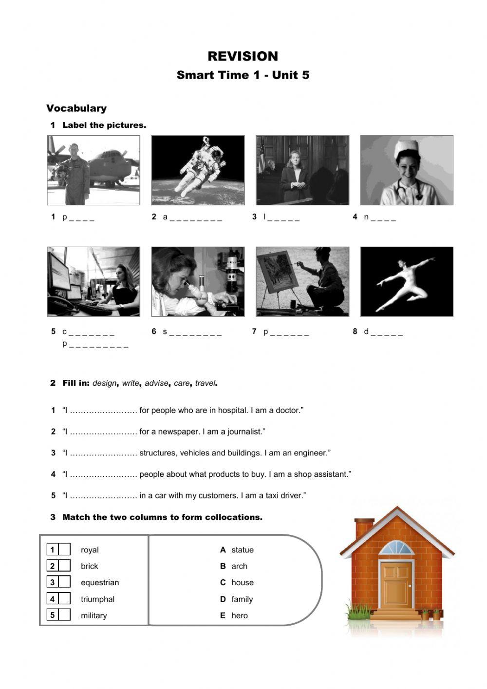 Smart Time 1 - Revision Unit 5