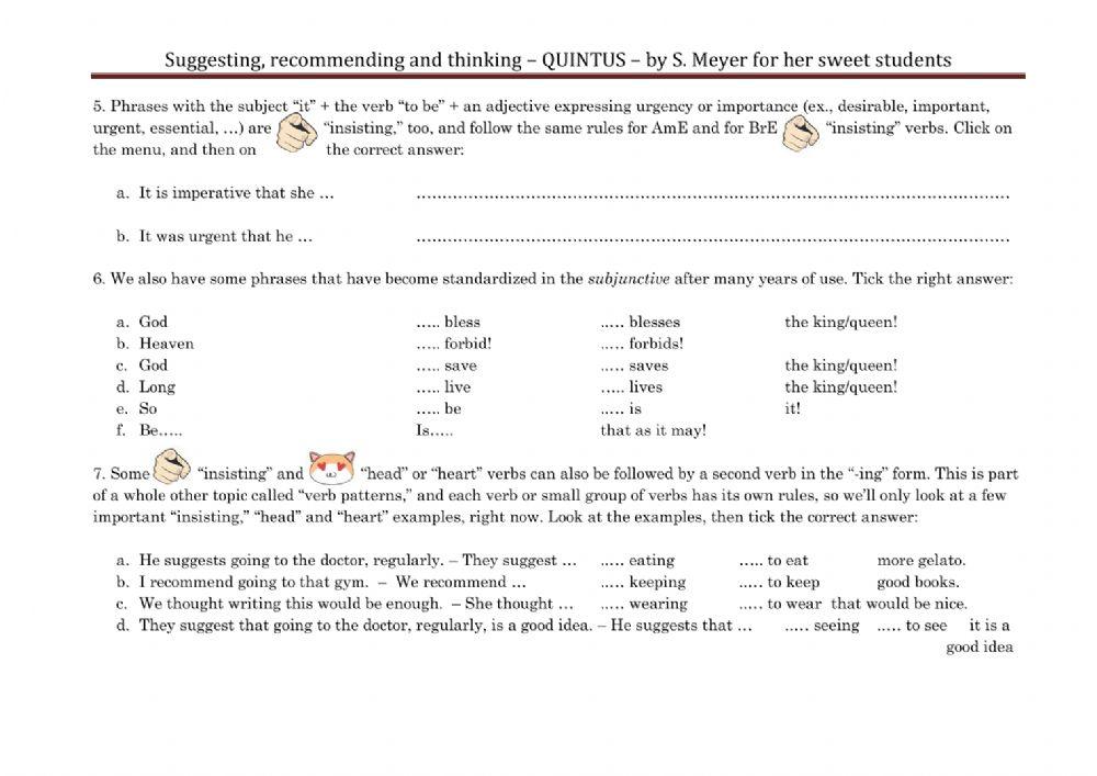 SMT-insisting vs head and heart verbs