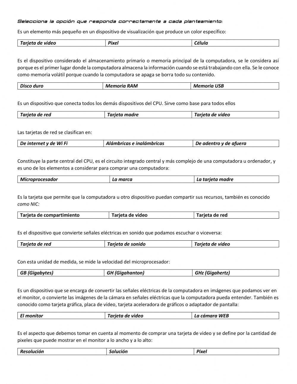 Dispositivos de procesamiento