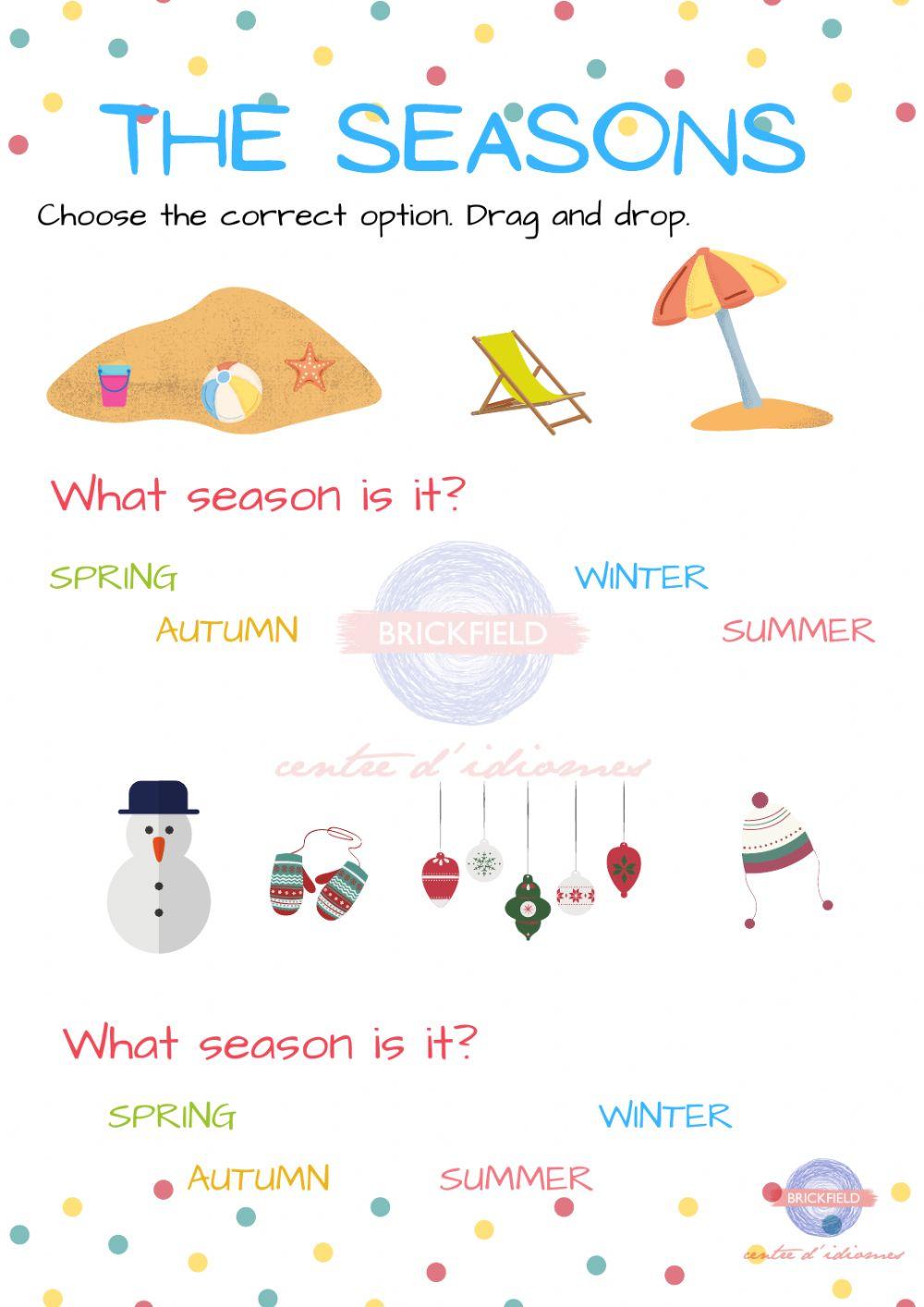 The seasons. Choose-02 The seasons. Choose-02