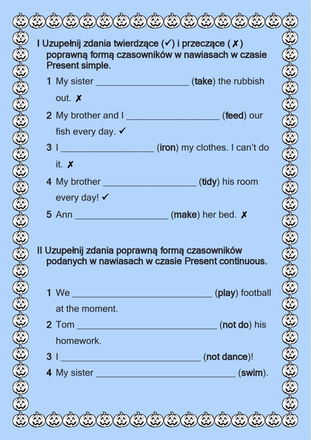Present Simple-Continuous