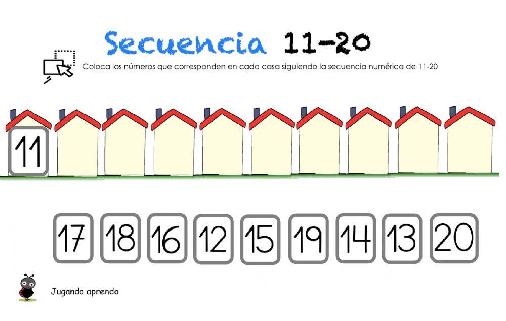 Ordenado secuencias numéricas