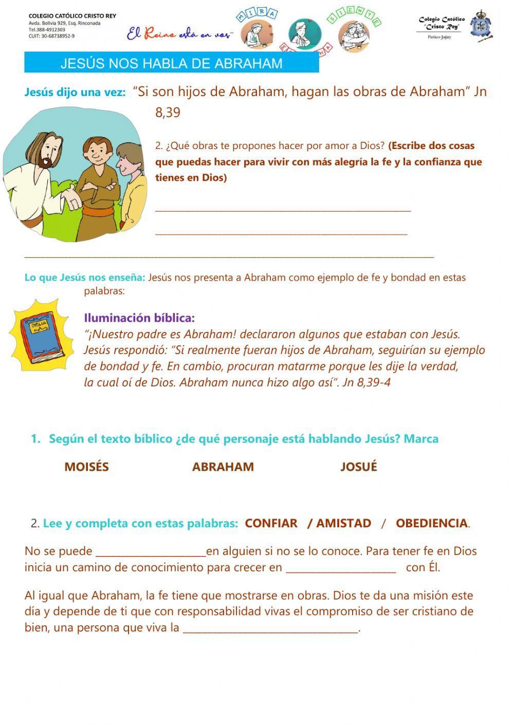 2 - 4to A - Formación Religiosa Identificación de los libros del Pentateuco y Abraham.pdf