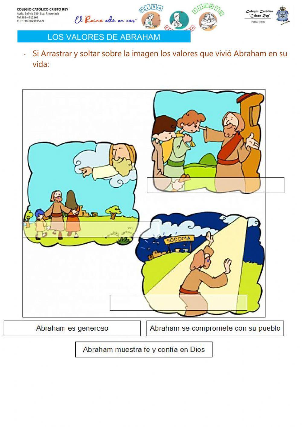 2 - 4to A - Formación Religiosa Identificación de los libros del Pentateuco y Abraham.pdf