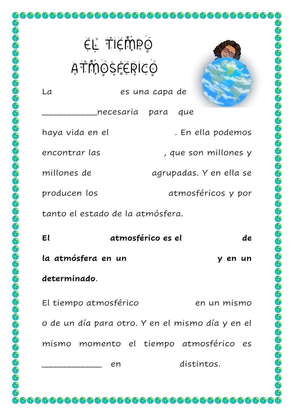 El tiempo atmosférico