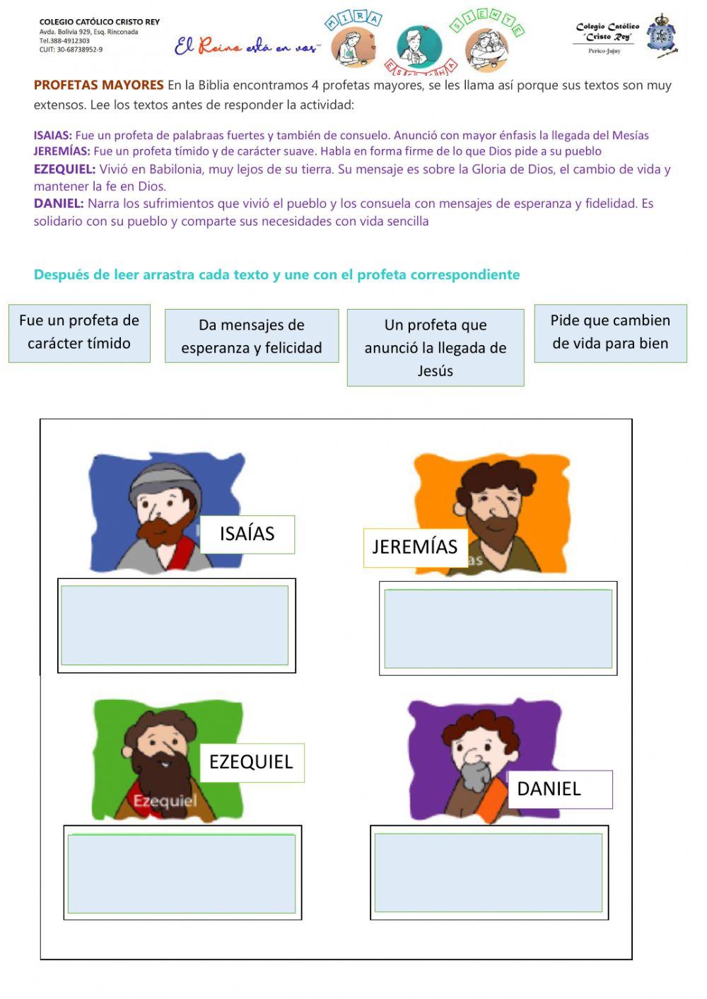 Profetas y reyes de israel