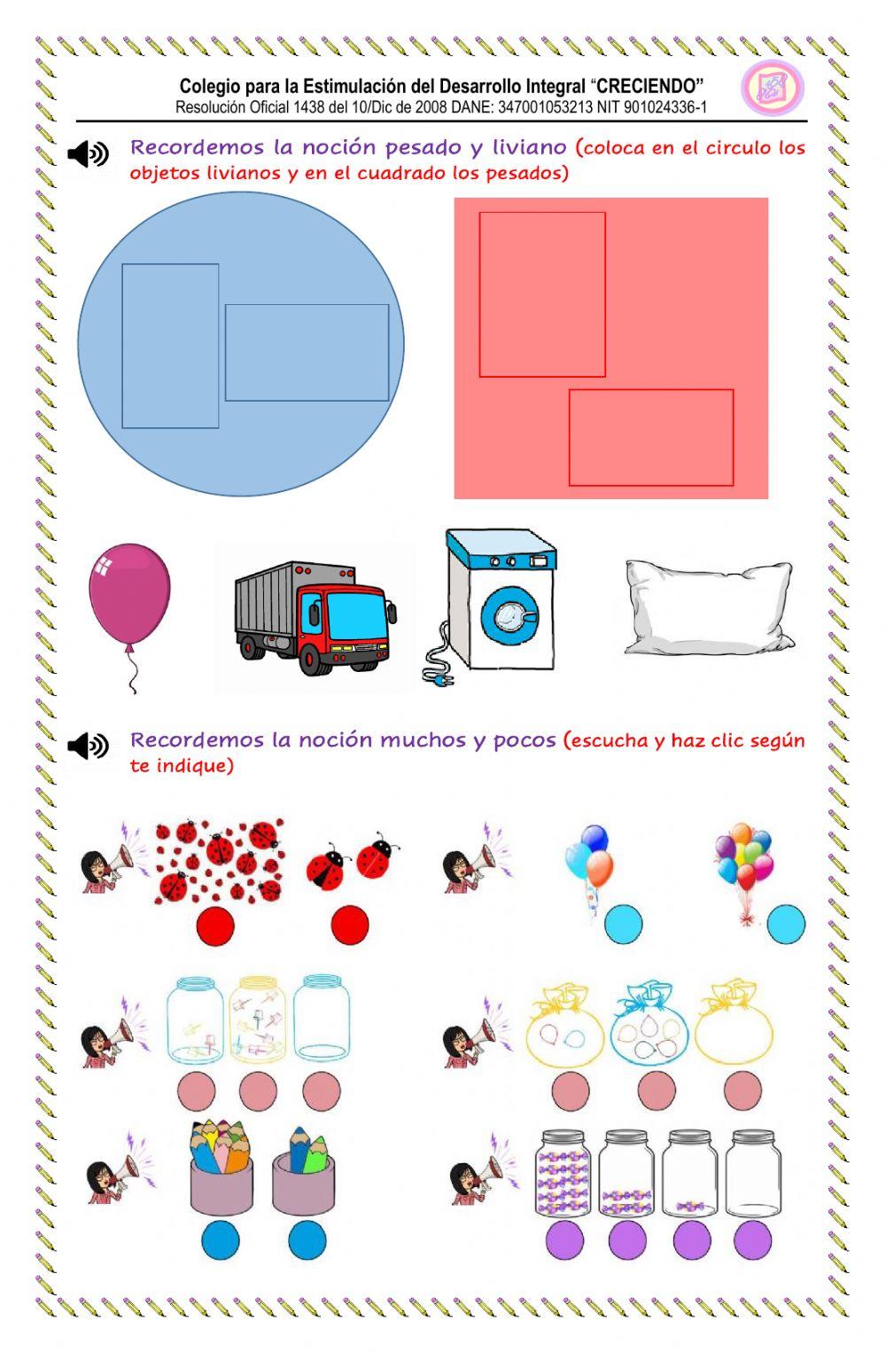Evaluacion matematica prejardin
