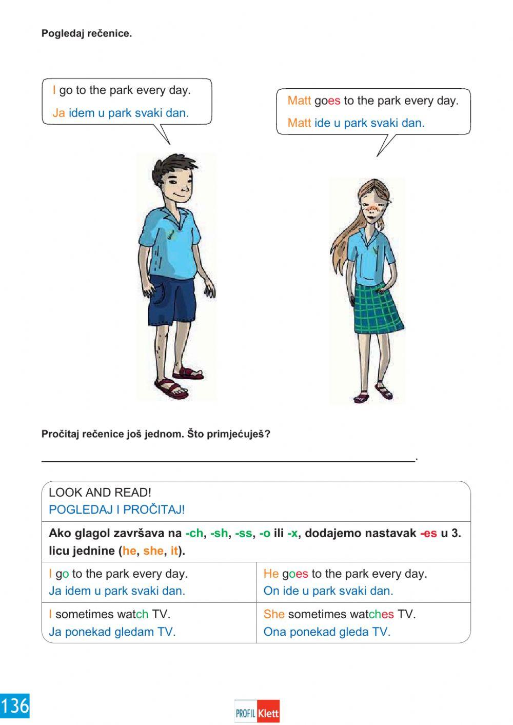 HW5-SEN-U2-L1A-3-Back to school-Present Simple