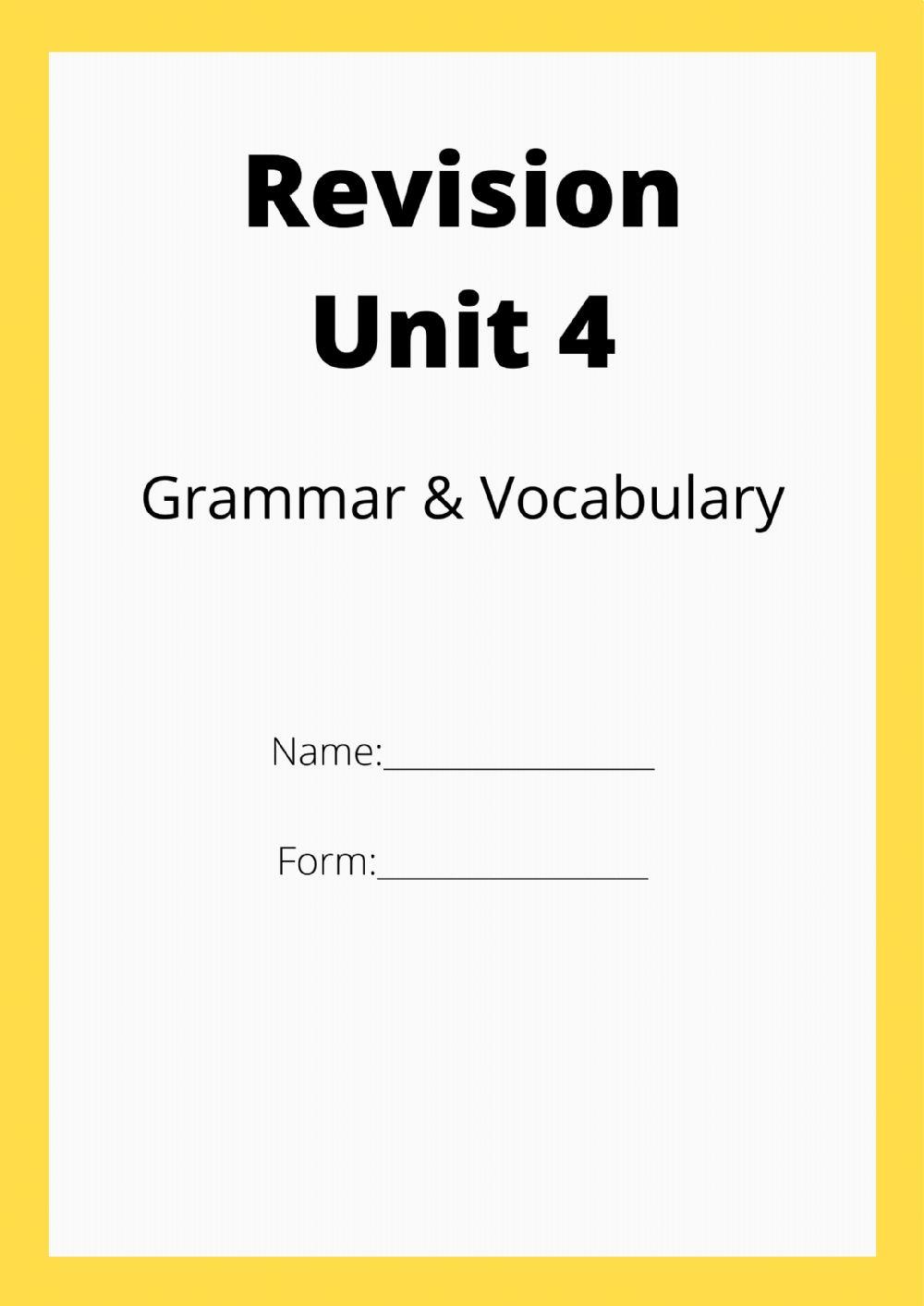 Revision Unit 4-B (Together L2)