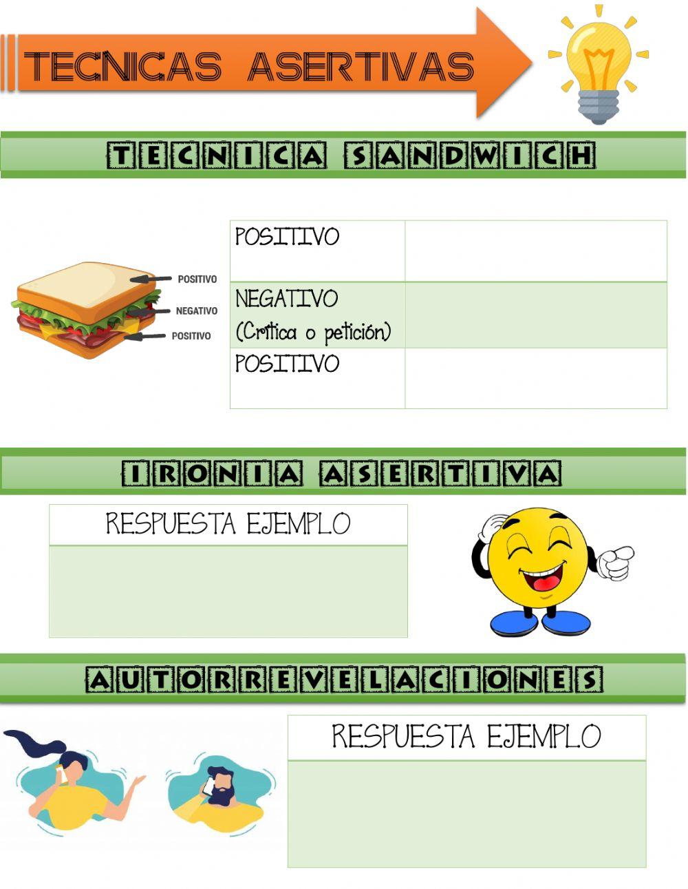 Técnicas Asertivas