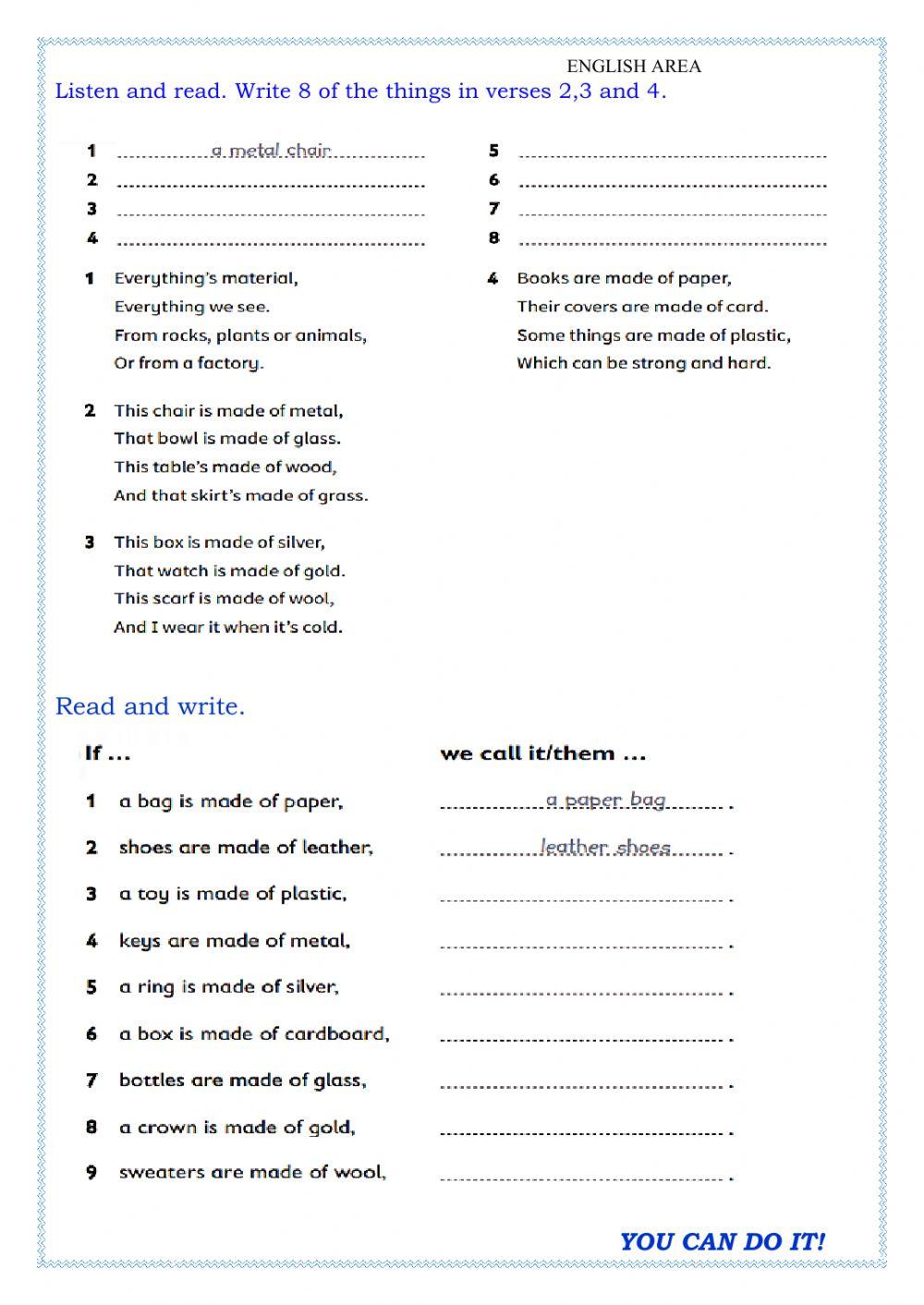 Everything's Material