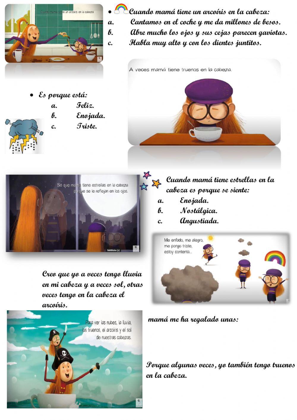 A veces mamá tiene truenos en la cabeza