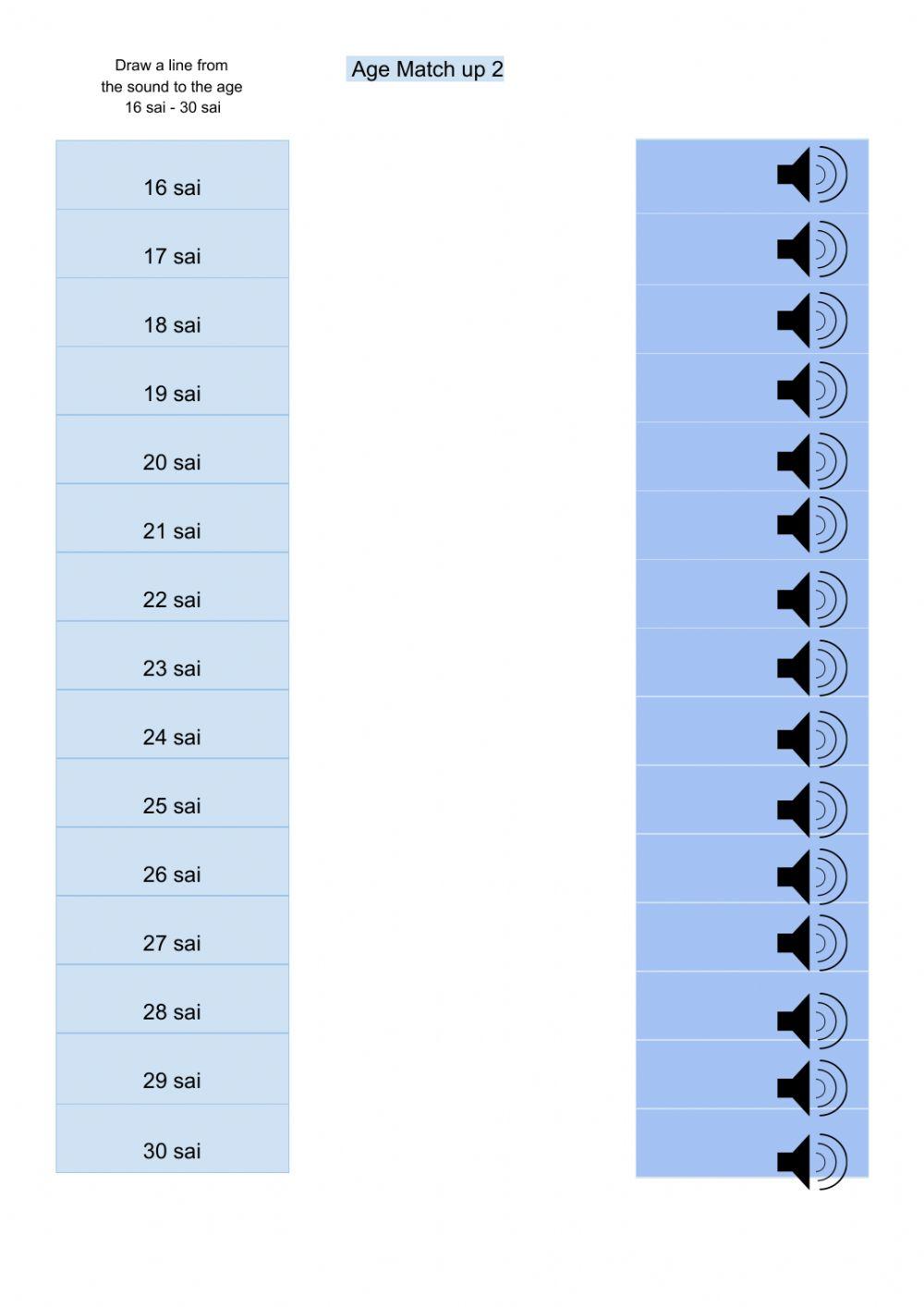 Japanese age 16 - 30