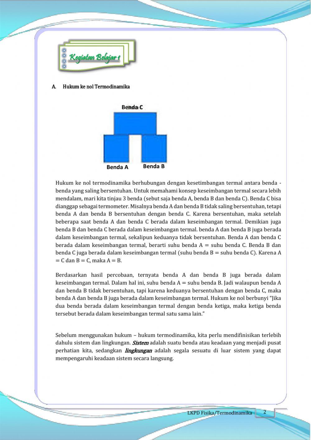 LKPD Termodinamika