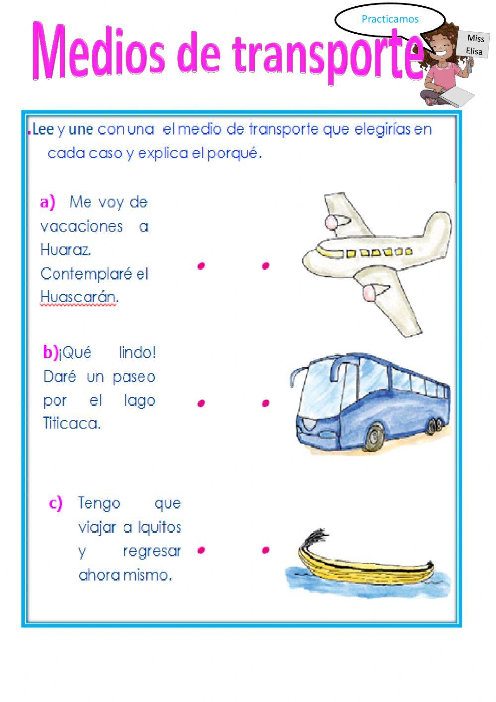 Medios de transportes