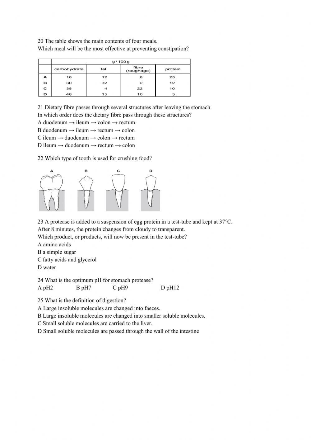 class-test-on-animal-nutrition-6183663-francis-ameko