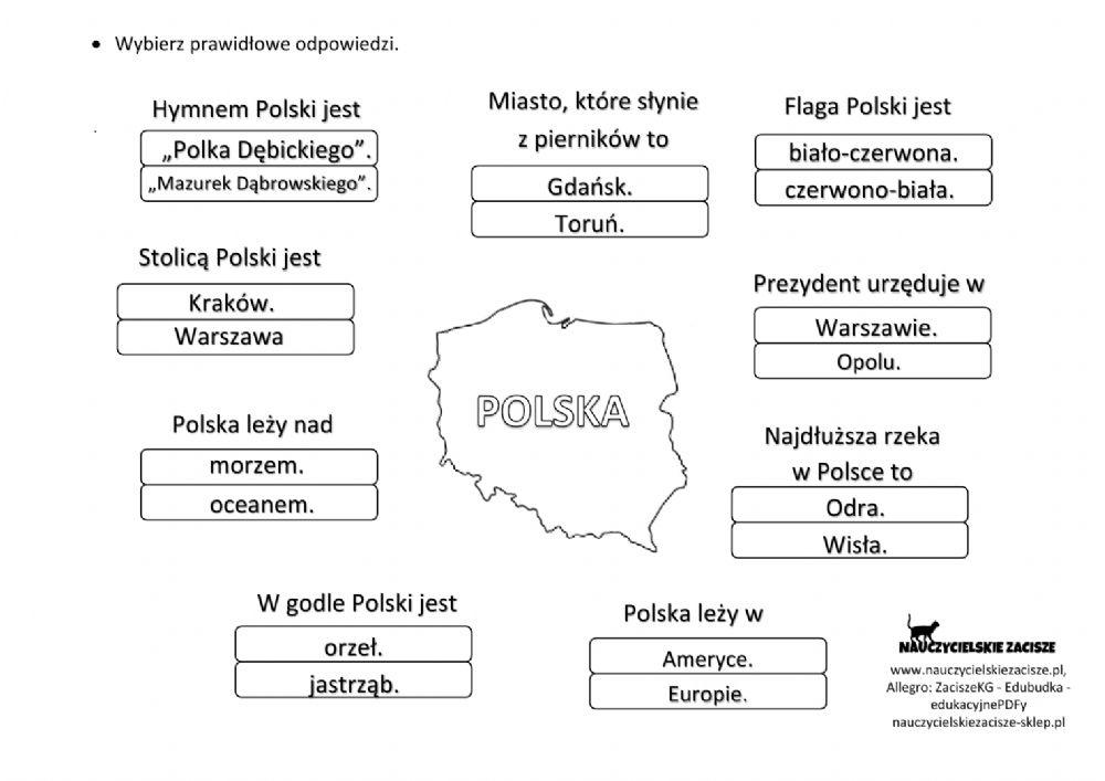 Polska - test wyboru