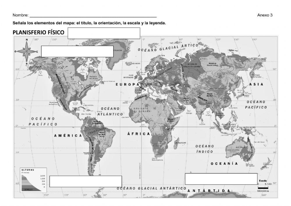 Elementos de los mapas