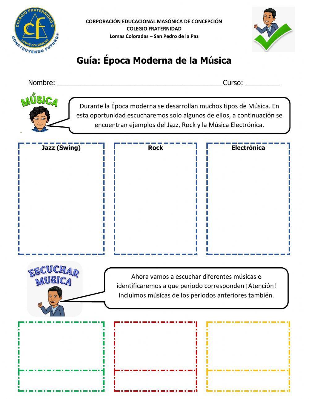 Guía: Época Moderna de la Música