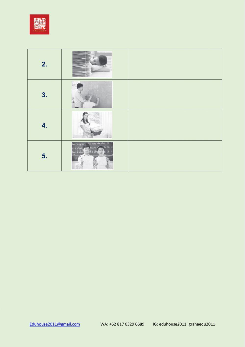 HSK 2 Workbook Listening Unit 9