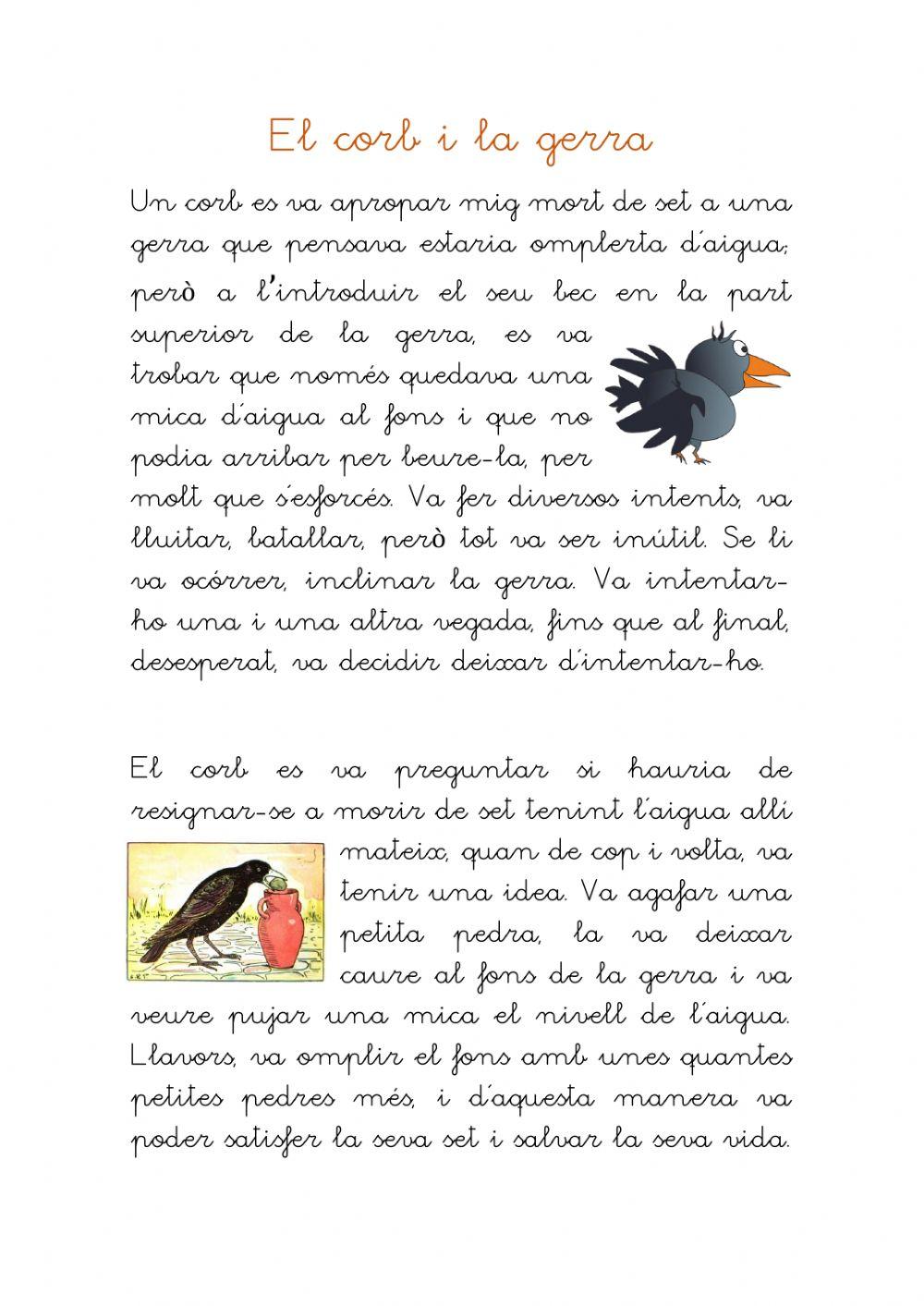 El corb i la gerra